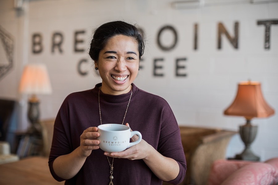 Melissa Villanueva at Brewpoint Coffee