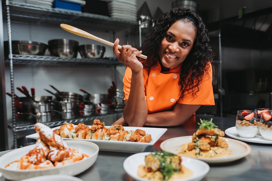 Lashon Burrell at Cajun Café Chicago