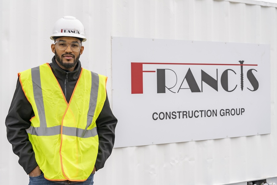 Christian Searles at Francis Construction Group